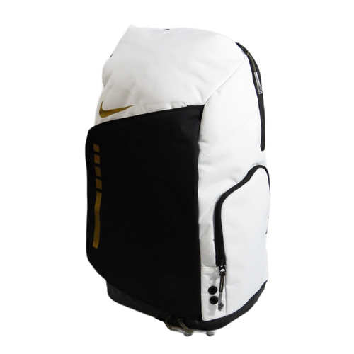 Sports backpack Nike Hoops Elite for school black white 32L - DX9786-100
