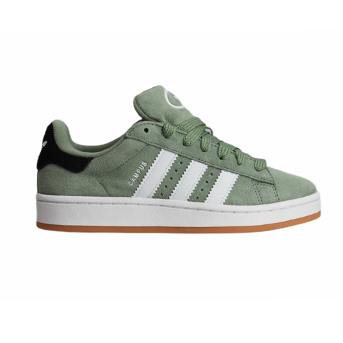 Adidas Campus 00s Kids Shoes Unisex Silver Green/Cloud White - JI0283