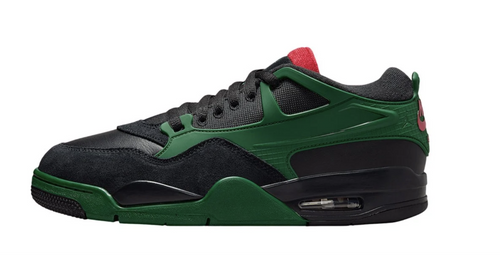 Air Jordan 4 RM Black/Gorge Green - FQ7939-003 