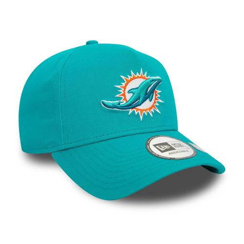 Czapka z daszkiem New Era 9FORTY NFL Miami Dolphins Official Team Colours E-Frame - 60565502