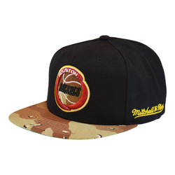 Czapka z daszkiem Mitchell & Ness NBA HWC Houston Rockets Choco Camo - HHSS1101-HROYYPPPBLCK