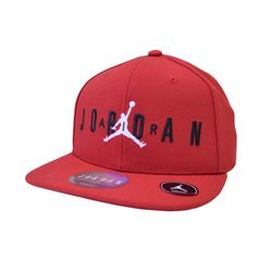 Czapka z daszkiem dziecięca Air Jordan Jumpman czerwona - 9A0128-R78