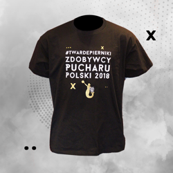 Koszulka T-shirt Twarde Pierniki Toruń Zdobywca Pucharu Polski 2018