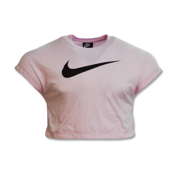 Koszulka damska Nike Swoosh Crop Top Wmns - AR3064-663