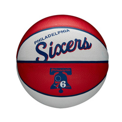 Mini Piłka do Koszykówki Kosza Wilson NBA Philadelphia 76ers - WTB3200XBPHI