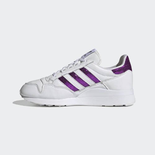 Buty damskie Adidas Originals ZX 500 Cloud White/Shock Purple - G55663