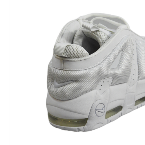 Buty męskie sportowe Nike Air More Uptempo Low Triple White - FZ3055-100