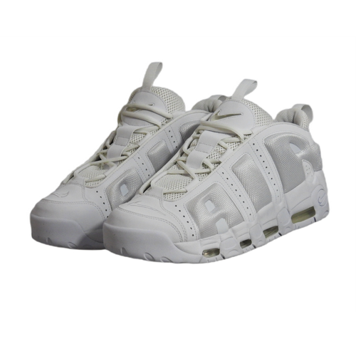 Buty męskie sportowe Nike Air More Uptempo Low Triple White - FZ3055-100