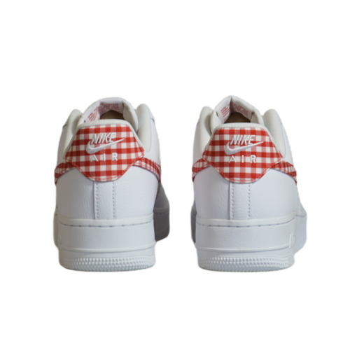 Buty sportowe Nike Air Force 1 '07 LOW "White Mystic Red" - DZ2784-101