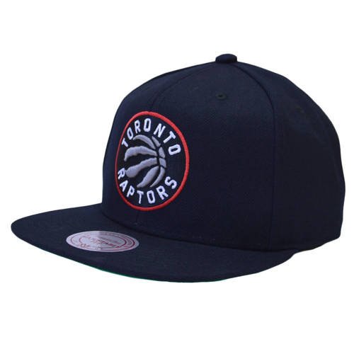 Czapka z daszkiem Mitchell & Ness Toronto Raptors Cap Snapback czarna 