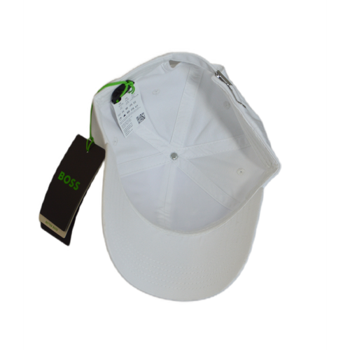 Czapka z daszkiem bejsbolówka Hugo Boss Bold-Curved Baseball Cap Biała - 50495855-100