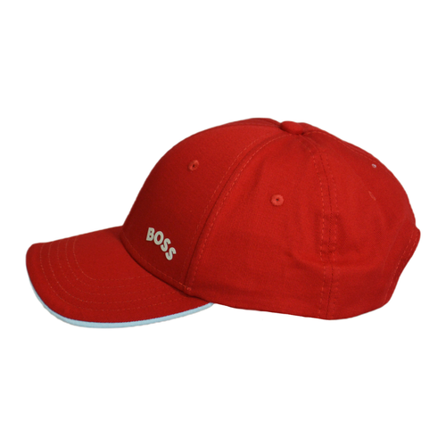 Czapka z daszkiem bejsbolówka Hugo Boss Bold-Curved Baseball Cap Czerwona - 50495855-610