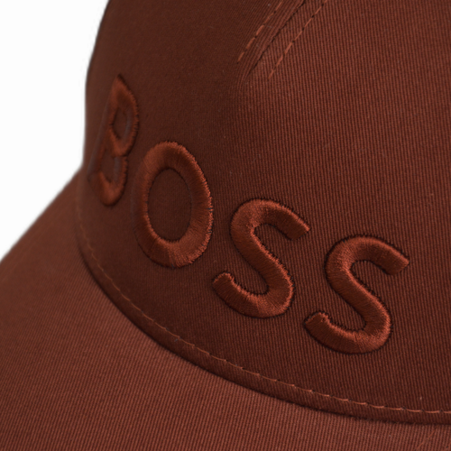 Czapka z daszkiem bejsbolówka Hugo Boss Medium Brown Sevile Brązowa - 50483178-211