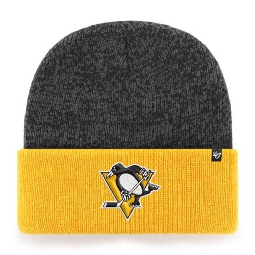 Czapka zimowa 47 Brand NHL Pittsburgh Penguins Beanie - H-TTBFZ15ACE-BK