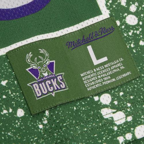 Koszulka męska bez rękawów Mitchell & Ness NBA Milwaukee Bucks Tank Top