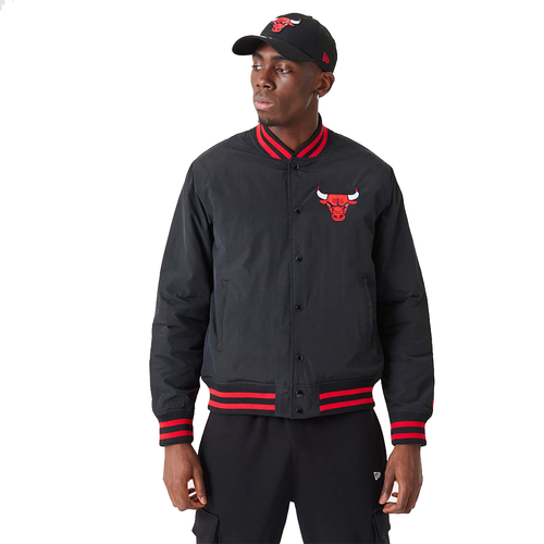 Kurtka bomberka New Era NBA Chicago Bulls Script Bomber Jacket - 60332203