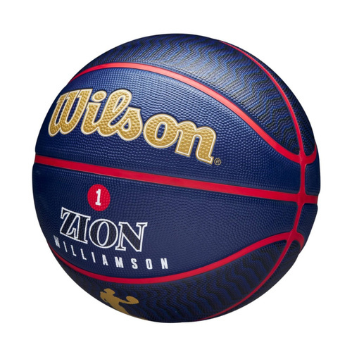 Piłka do Koszykówki Kosza WILSON NBA Zion + Pompka do piłki WILSON BSKT 6