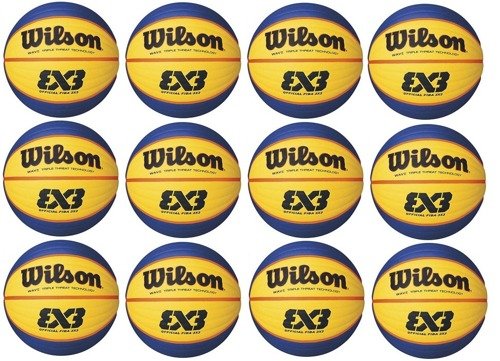 Piłka do kosza Wilson Replica RBR Official 3x3 Fiba - 12 sztuk