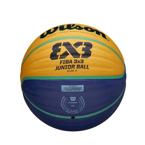 Piłka do koszykówki Kosza Wilson FIBA 3X3 Replica JUNIOR Streetball na orlik r. 5 - WTB1133XB