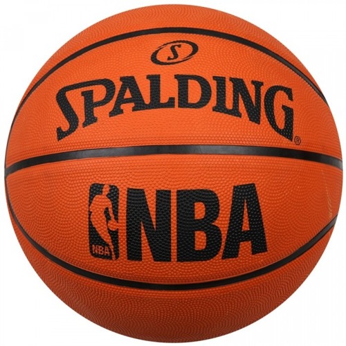 Piłka do koszykówki Spalding NBA Logo outdoor na orlik streetball na zewnątrz