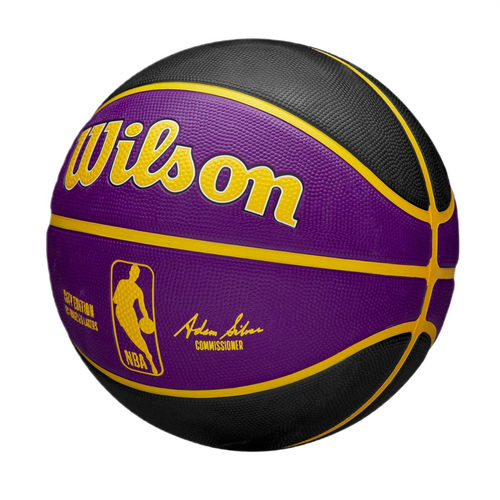 Piłka do koszykówki Wilson NBA Lakers Team City Edition WZ4024214XB r.7