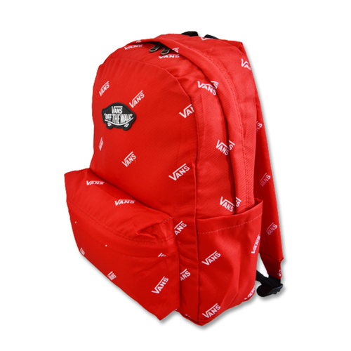 Plecak szkolny dziecięcy Vans New Skool 20 l True Red - VN0006280PZ1