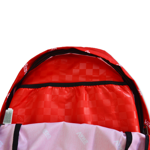 Plecak szkolny dziecięcy Vans New Skool 20 l True Red - VN0006280PZ1