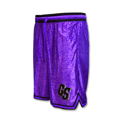 Spodenki Nike LeBron Goon Squad Shorts Hyper Grape/Black/Wolf Grey - DJ3875-560