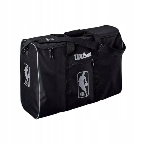 Torba na piłki koszykarskie do kosza Wilson NBA Authentic Ball Bag 6 piłek - WTBA70000