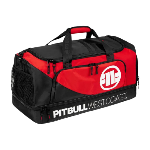 Torba treningowa Pit Bull West Coast Logo TNT II 100 L czerwona - 8130239045