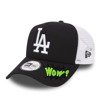 Czapka New Era MLB Los Angeles Dodgers Clean A Frame Trucker Custom WOW - 11405498