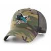 Czapka z daszkiem 47 Brand NHL San Jose Sharks Trucker - H-CBRAN22GWP-CM