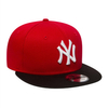 Czapka z daszkiem New Era 9FIFTY MLB NY New York Yankees Colour Block Czerwona - 10879530