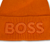 Czapka zimowa beanie Hugo Boss bawełniana - 50476440