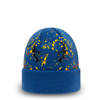 Dziecięca czapka zimowa New Era Paint Splat Blue Cuff Superman Niebieska - 60141866