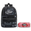 Plecak młodzieżowy Vans Realm Backpack Mix of Patterns + Piórnik OTW