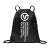 Worek Plecak szkolny Vans Benched Bag Black Distortion - VN0002W6YJV